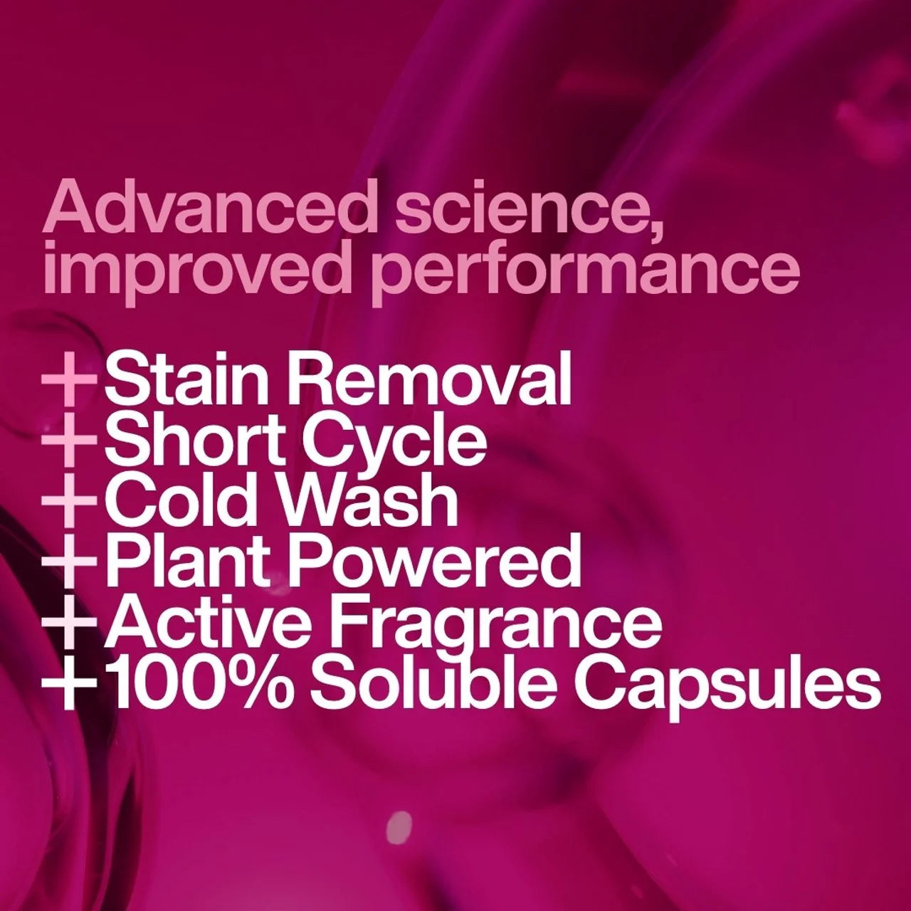 INEOS Non Bio Laundry Capsules Rhubarb + Pomegranate 24 per pack