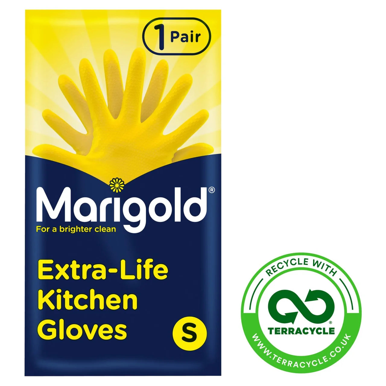 Marigold Extra Life Kitchen Gloves Small 1 pair