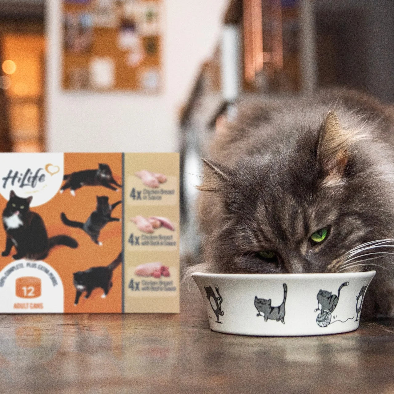 HiLife It's Only Natural Luxury Cat Food Meat Selection 12 x 70g