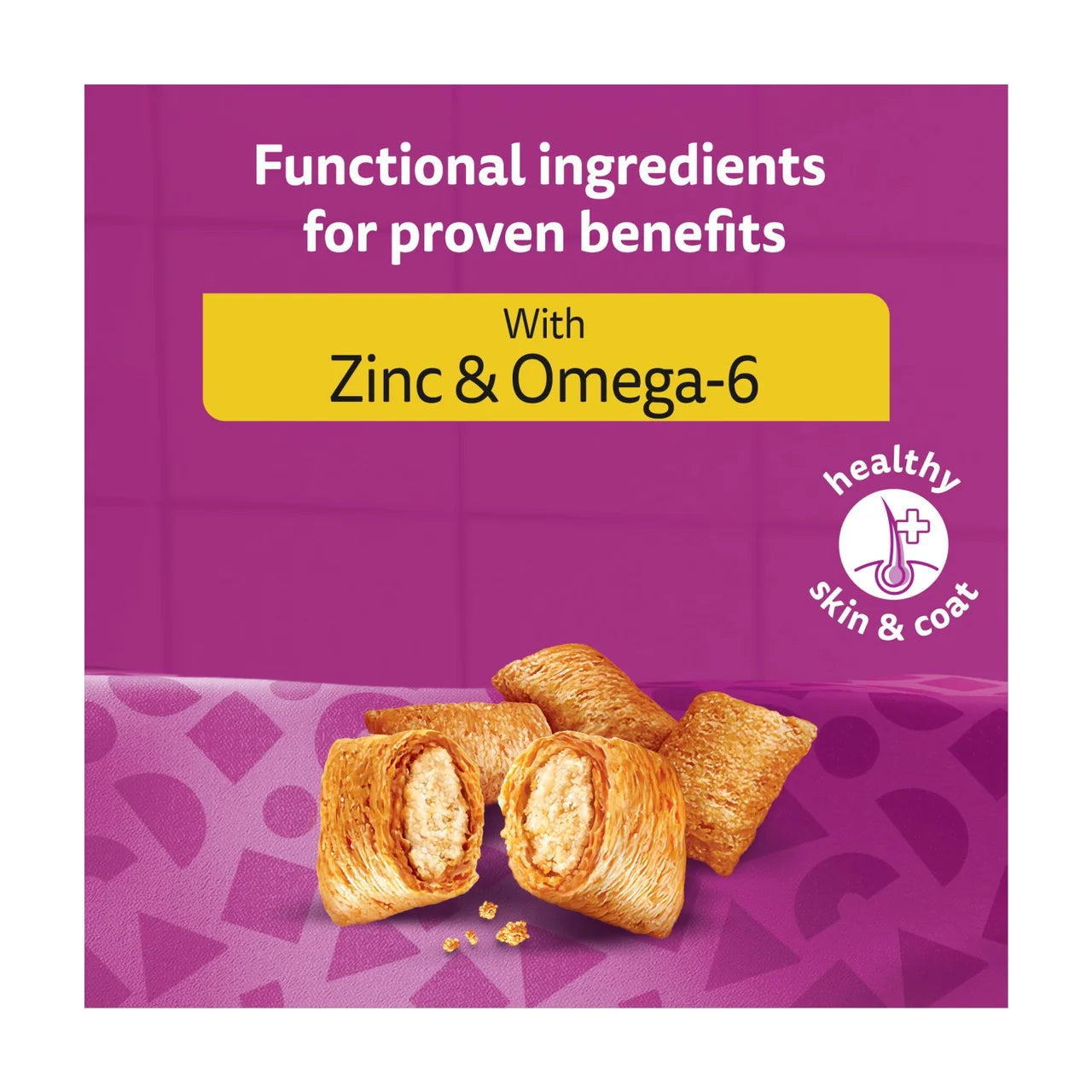 Whiskas Groom & Care Cat Treat Biscuits 45g