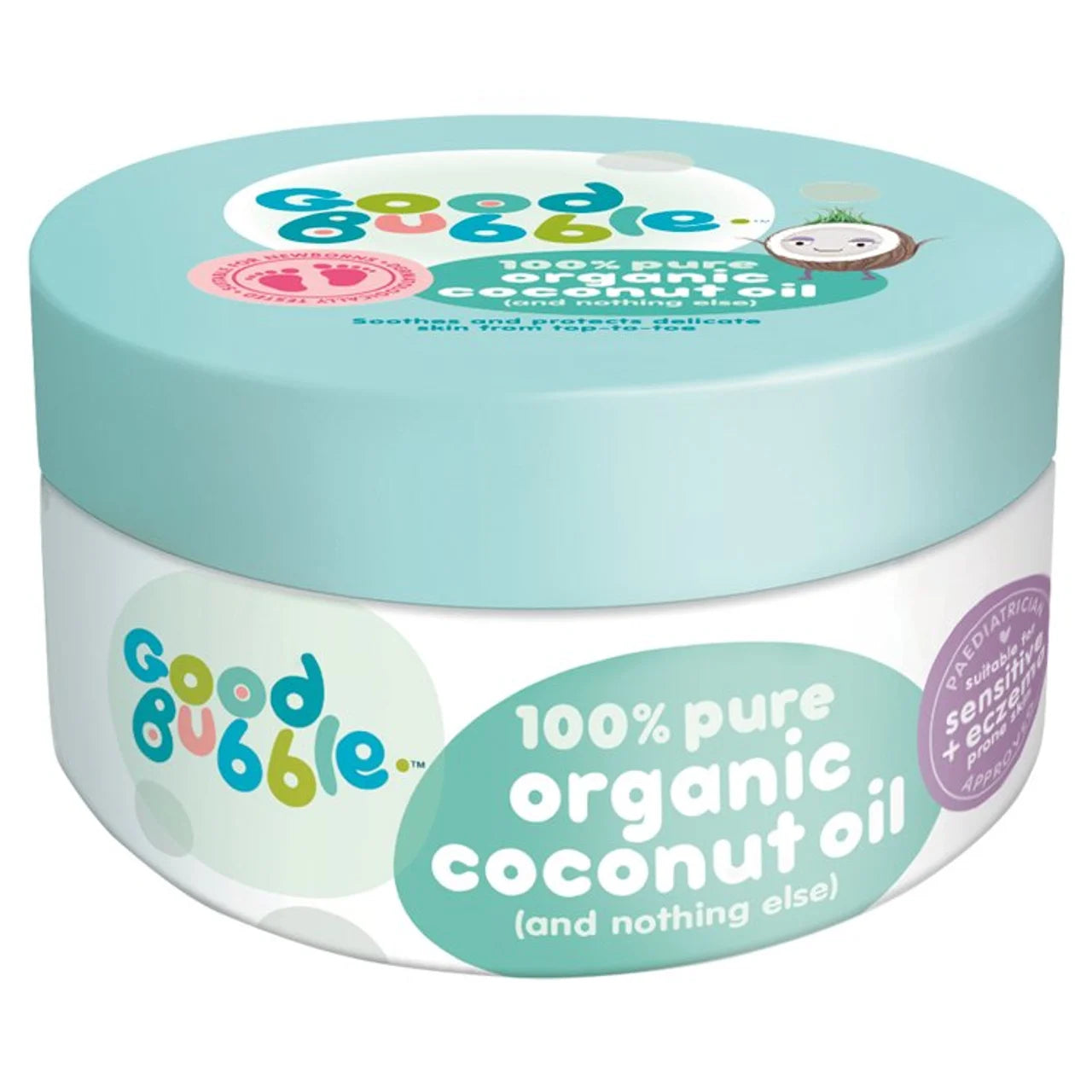 Good Bubble Organic Coconut Oil 185g