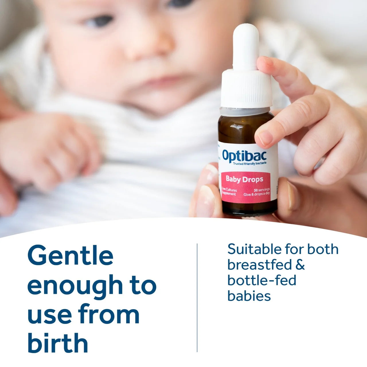Optibac Probiotics Baby Drops - 30 Servings 10ml