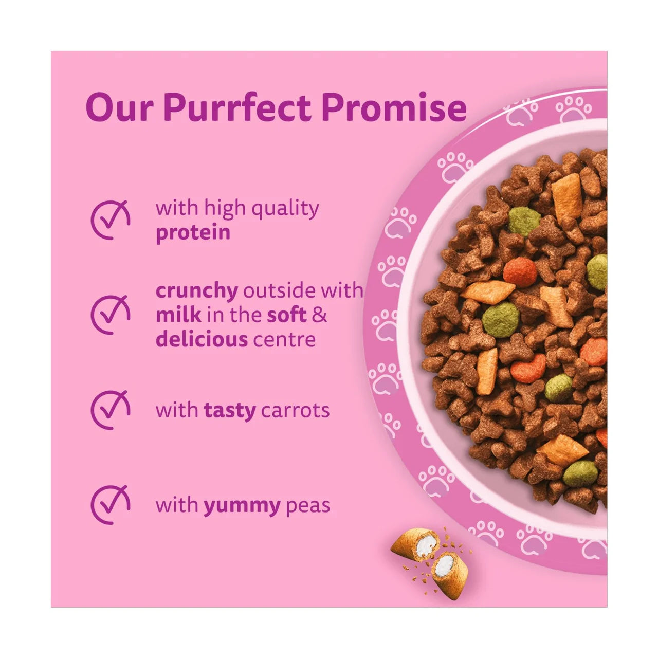 Whiskas Kitten Chicken Dry Cat Food 800g