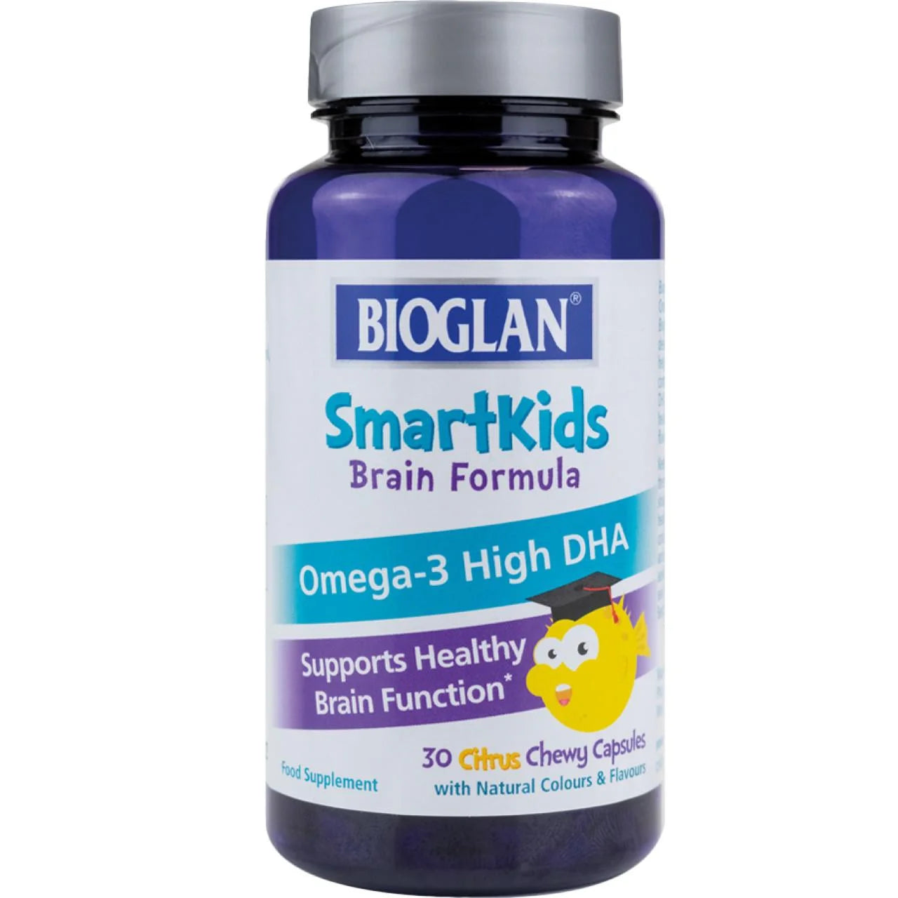 Bioglan Smart Kid's Brain Formula Omega-3 Capsules 30 per pack