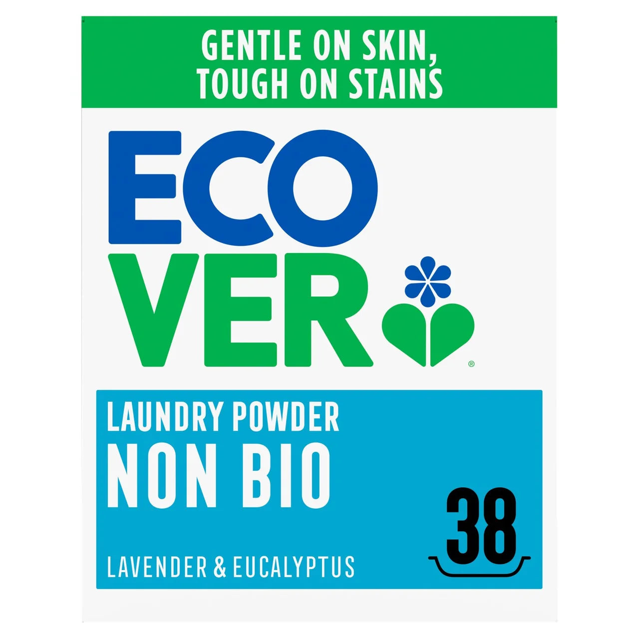 Ecover Concentrated Non Bio Laundry Powder 38 Washes 1900g