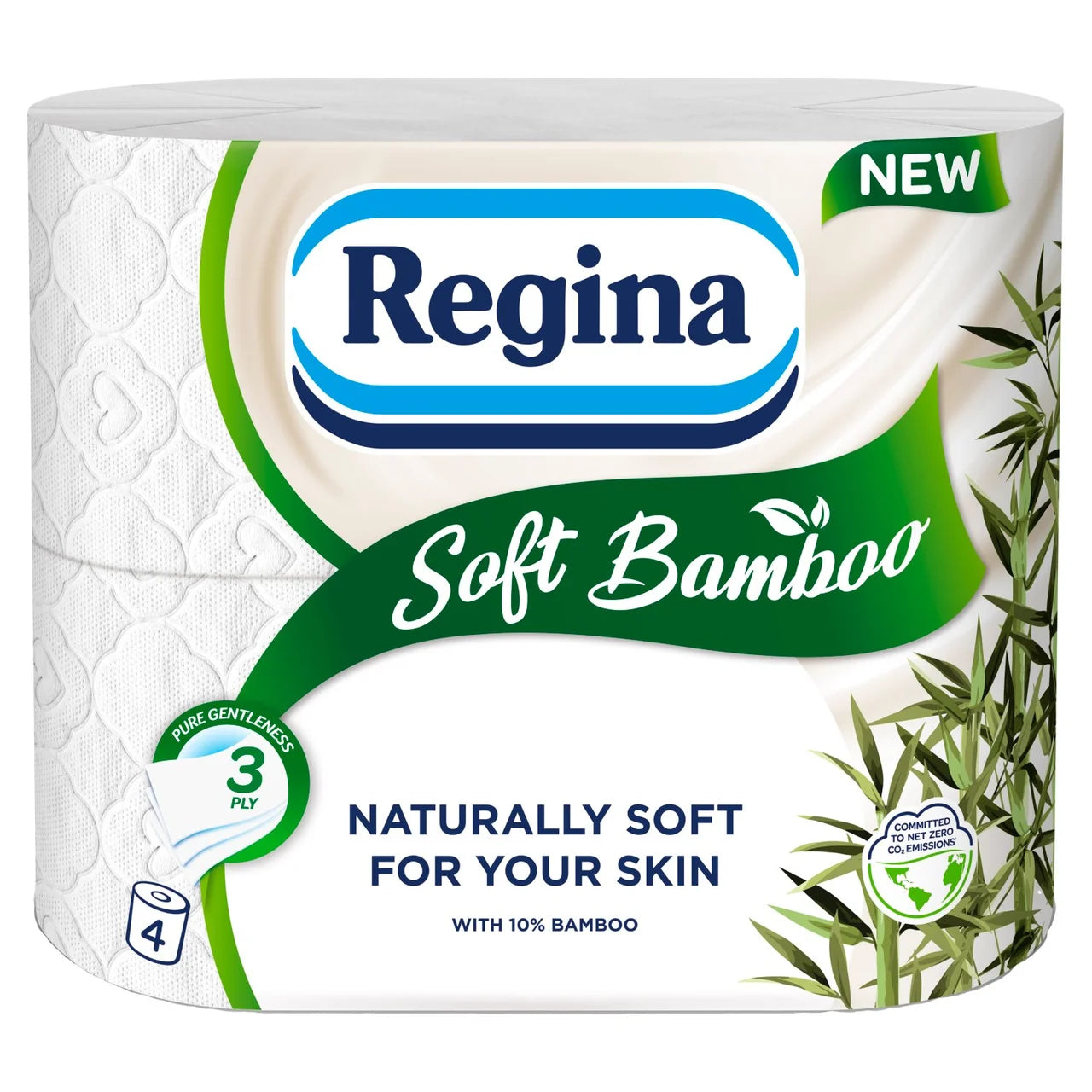 Regina Soft Bamboo Toilet roll 4 per pack