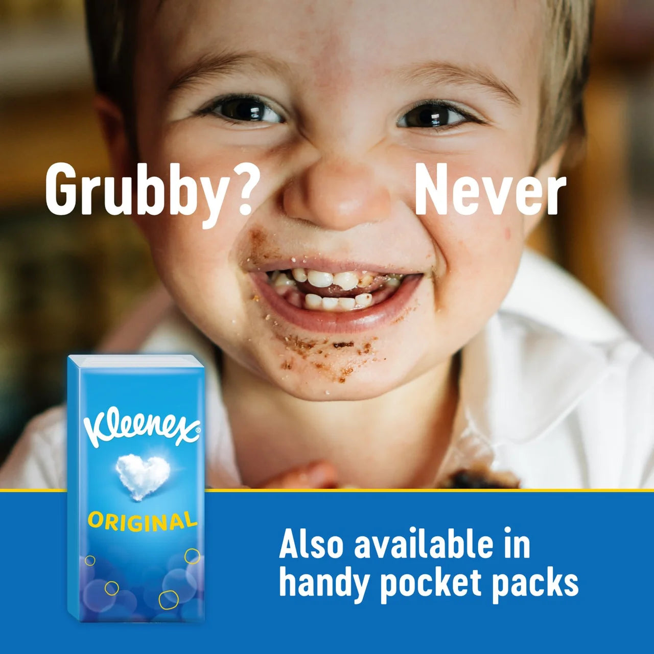 Kleenex The Original Tissues Twin Box 2 x 64 per pack