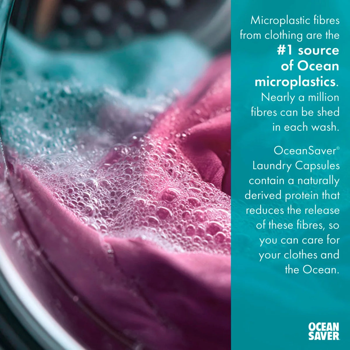 OceanSaver Eco Laundry Detergent Sheets Non Bio 30 Washes