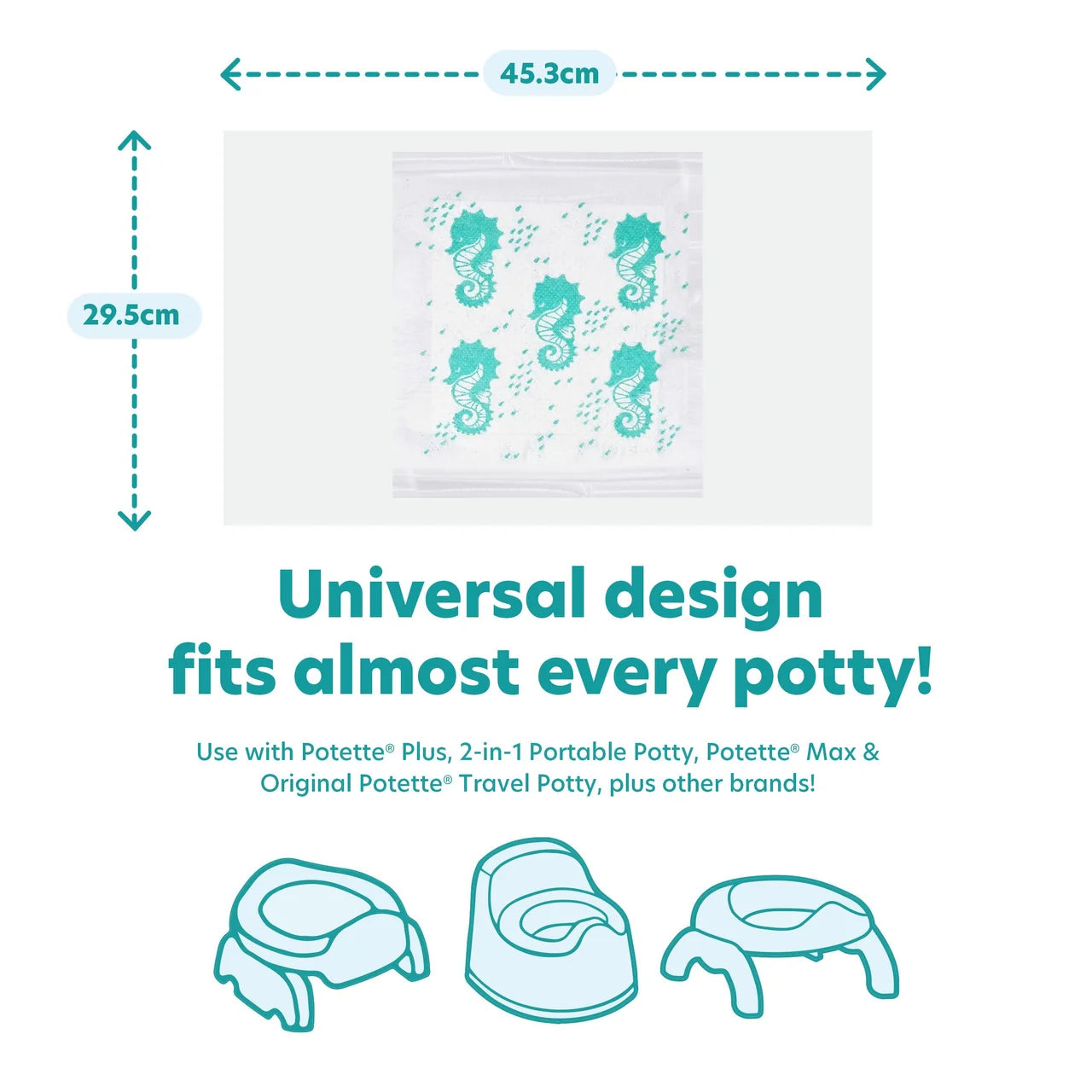 Potette Plus Potty Liners 30 per pack