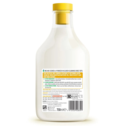 Ecover Concentrated Fabric Softener Gardenia & Vanilla 30 Washes 750ml