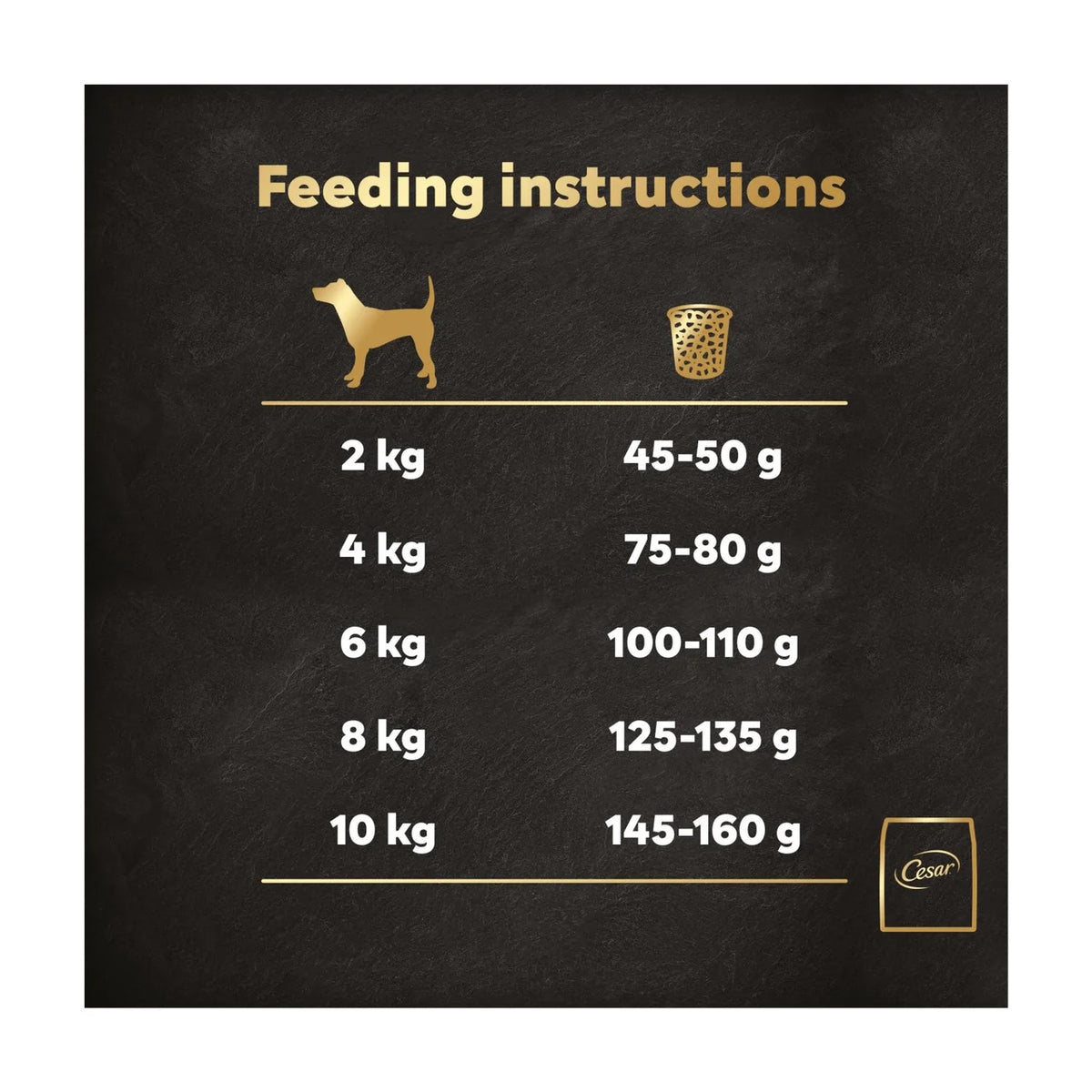 Cesar Complete Dry Adult Dog Food with Beef, Poultry and Vegetables 1.4kg