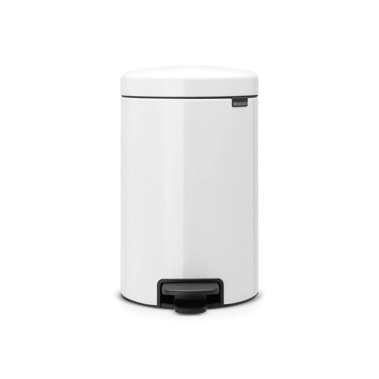Brabantia NewIcon Pedal Bin 12 Litre White