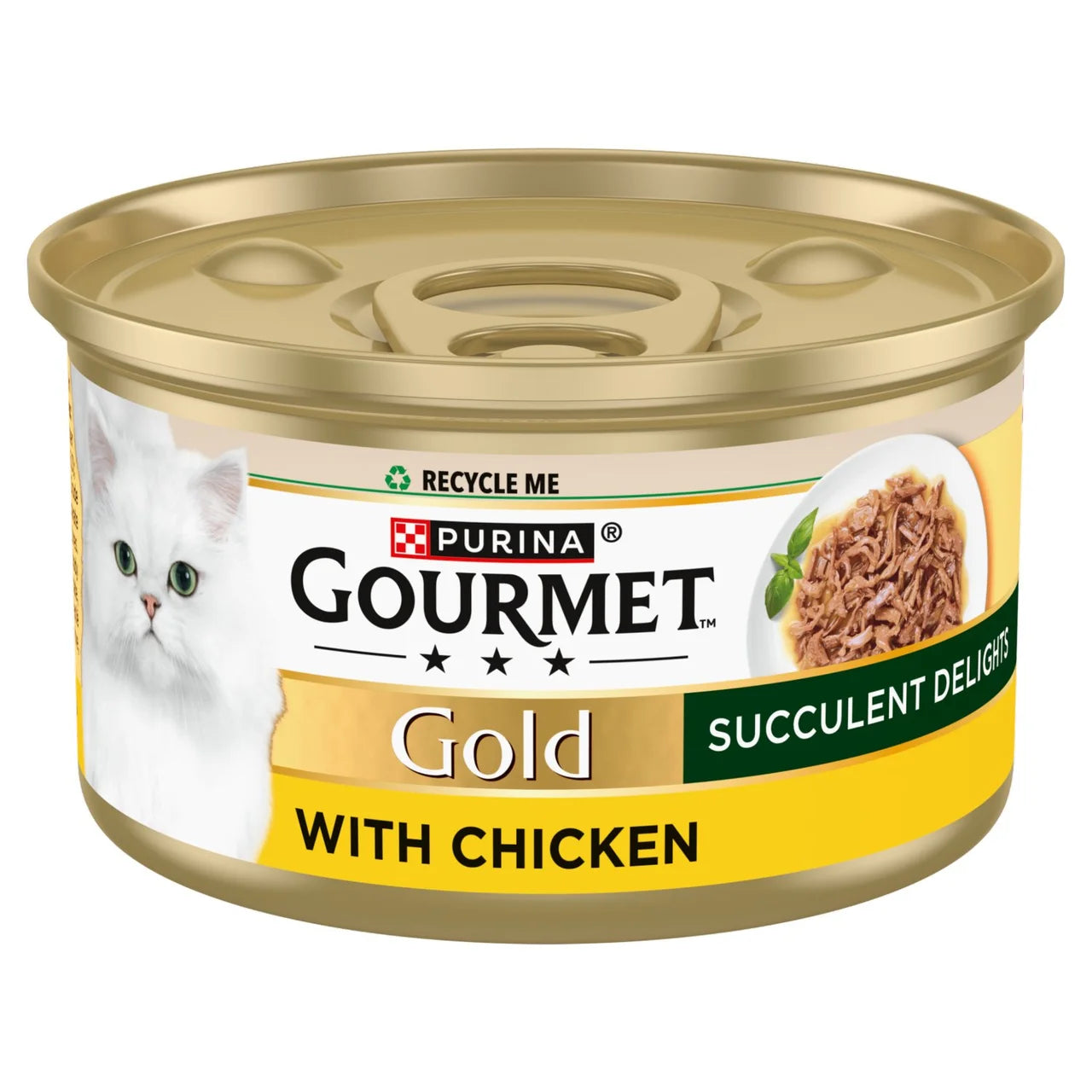 Gourmet Gold Succulent Delights Chicken Wet Cat Food 85g