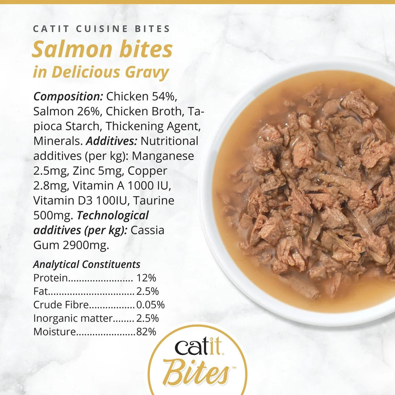 Catit Cuisine Bites Salmon 75g