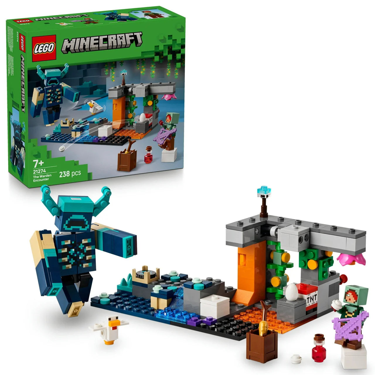 LEGO Minecraft The Warden Encounter 21274 7+