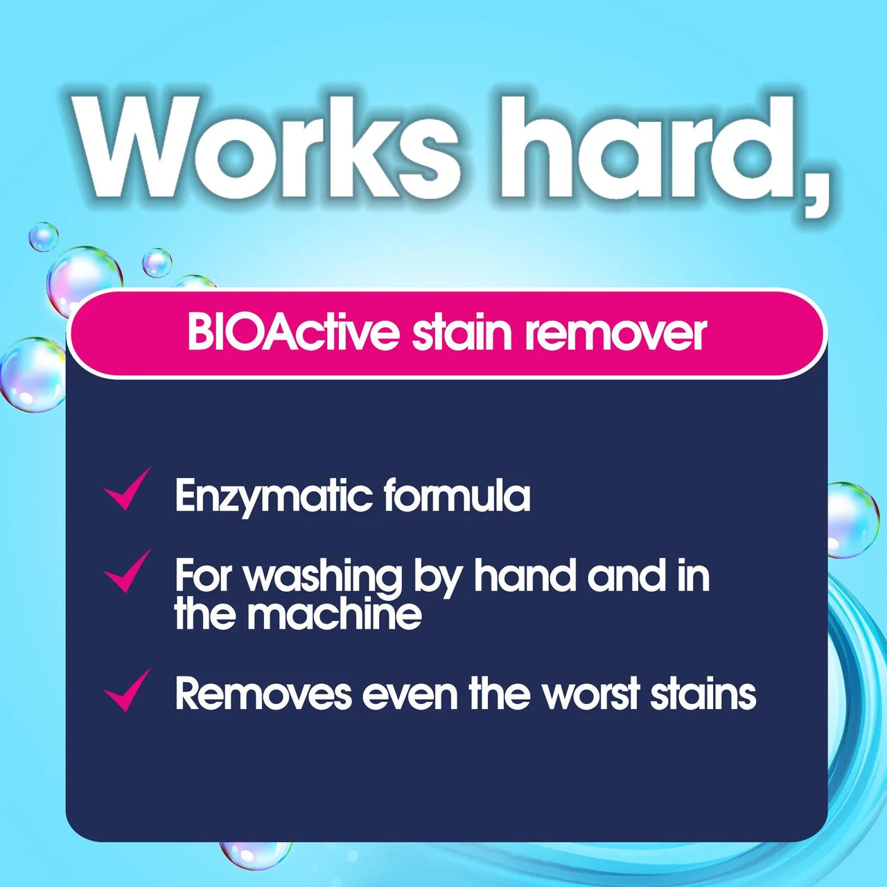 Ecozone BIOActive stain remover 750ml
