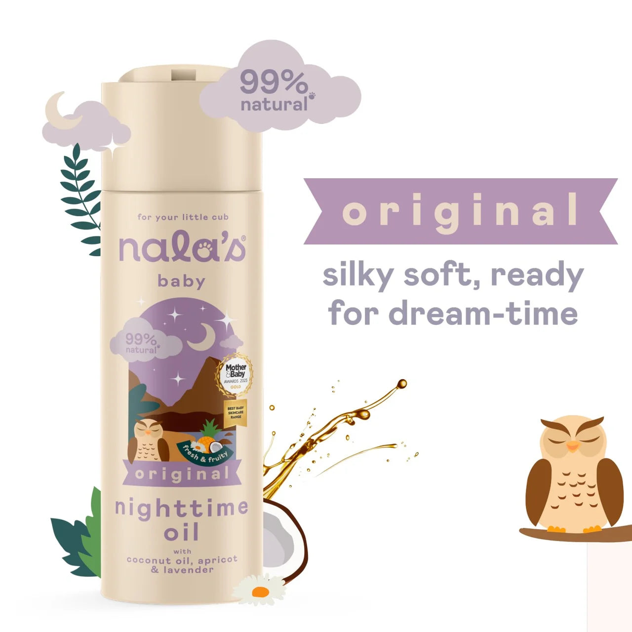 Nala's Baby Nighttime Oil 200ml
