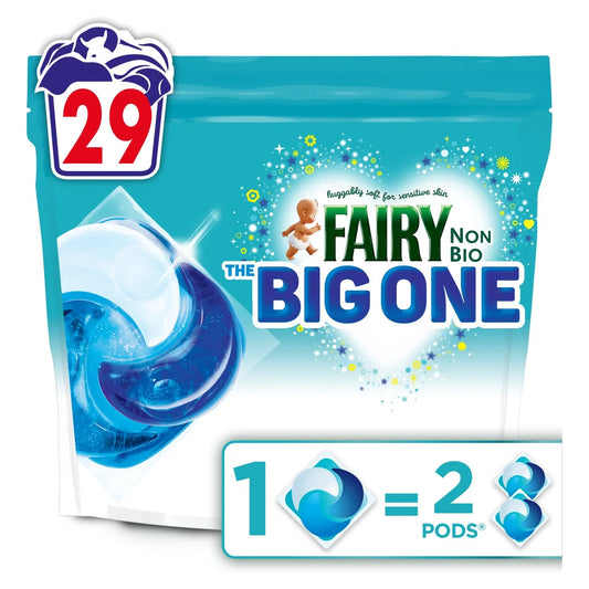 Fairy Non Bio Big One Washing Liquid Pods 29 Washes