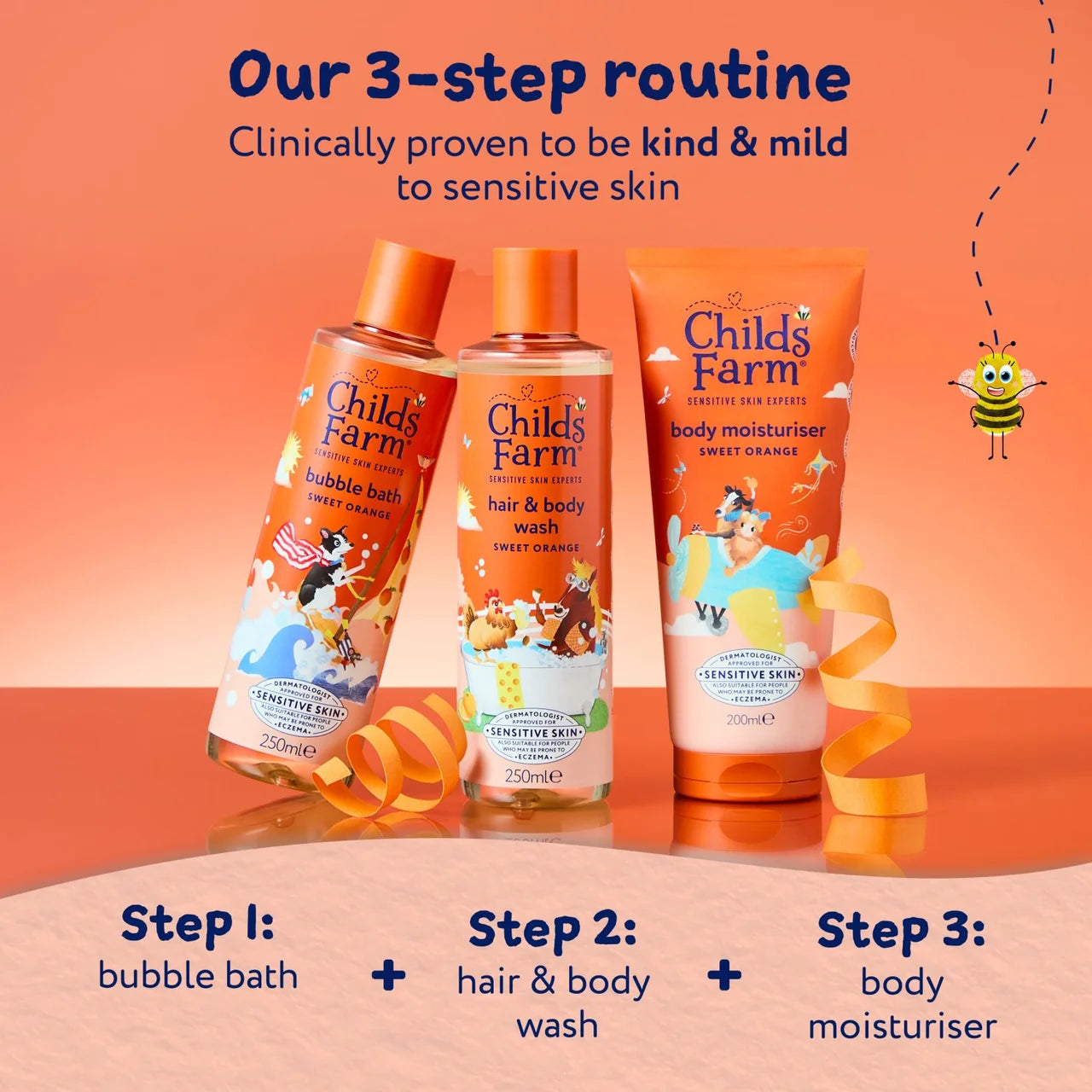 Childs Farm Moisturiser Sweet Orange 250ml