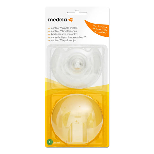 Medela Large Contact Nipple Shield with Case 2 per pack