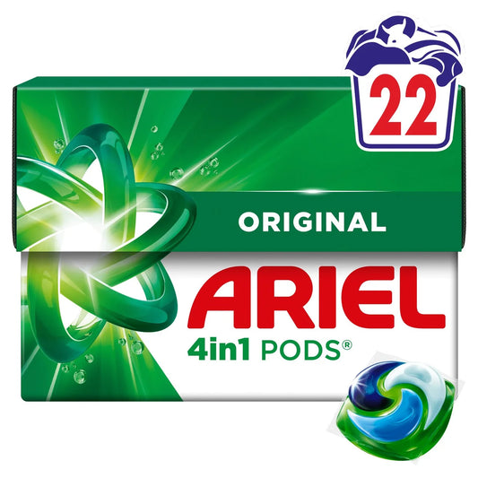 Ariel 4in1 Original Pods Washing Capsules 22 Washes