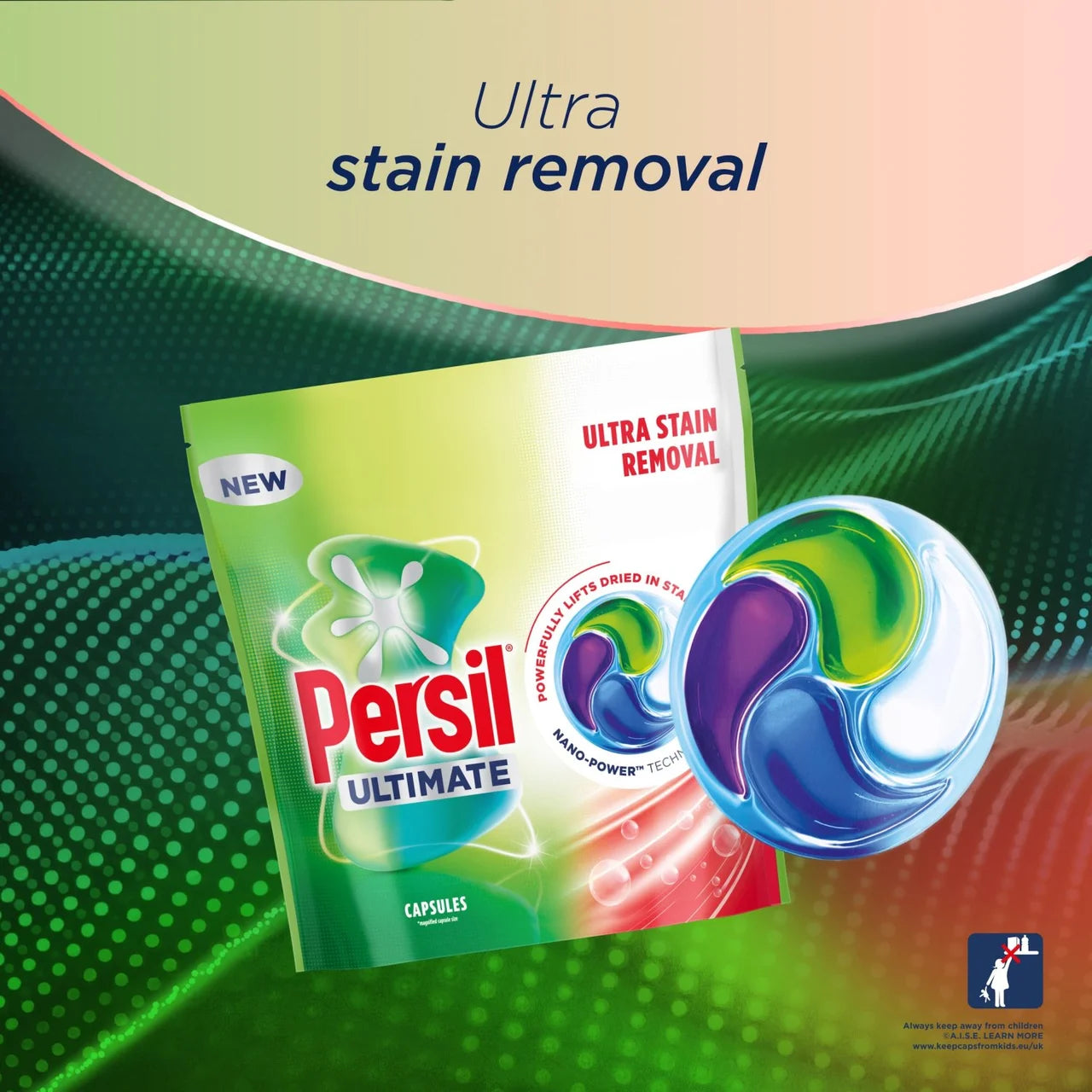 Persil Ultimate Ultra Stain Removal Laundry Capsules 31 Washes