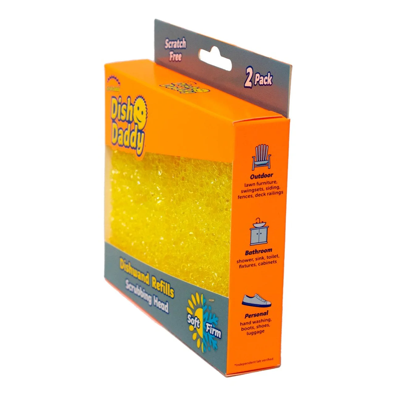 Scrub Daddy Dishwand Refill Head Yellow