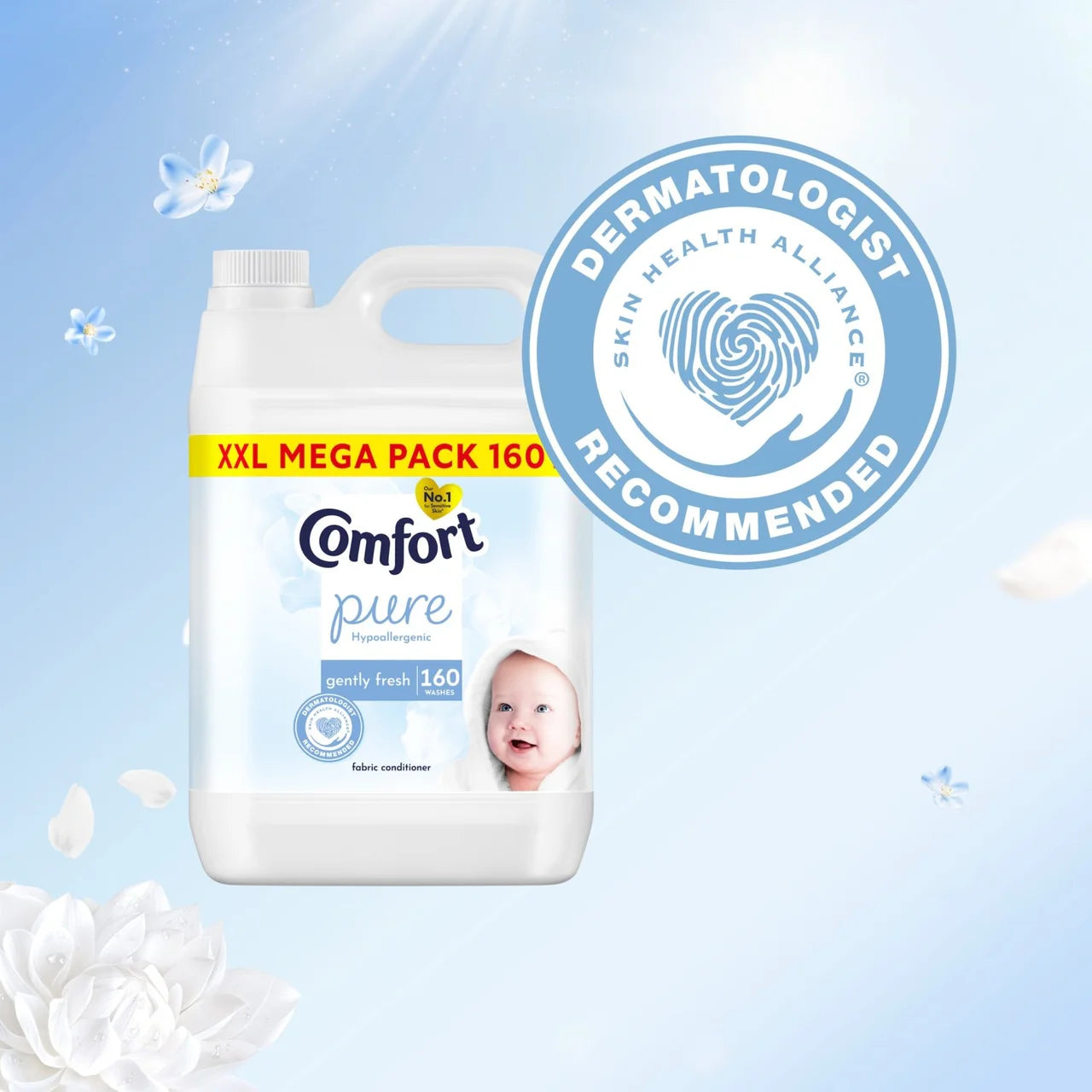 Comfort Ultimate Care Fresh Sky Ultra-Concentrated Fabric Conditioner 58W 4.8L