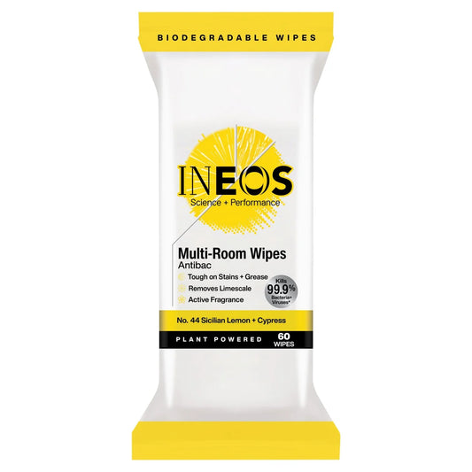 INEOS Antibac Multi-Room Wipes Sicilian Lemon + Cypress 60 per pack