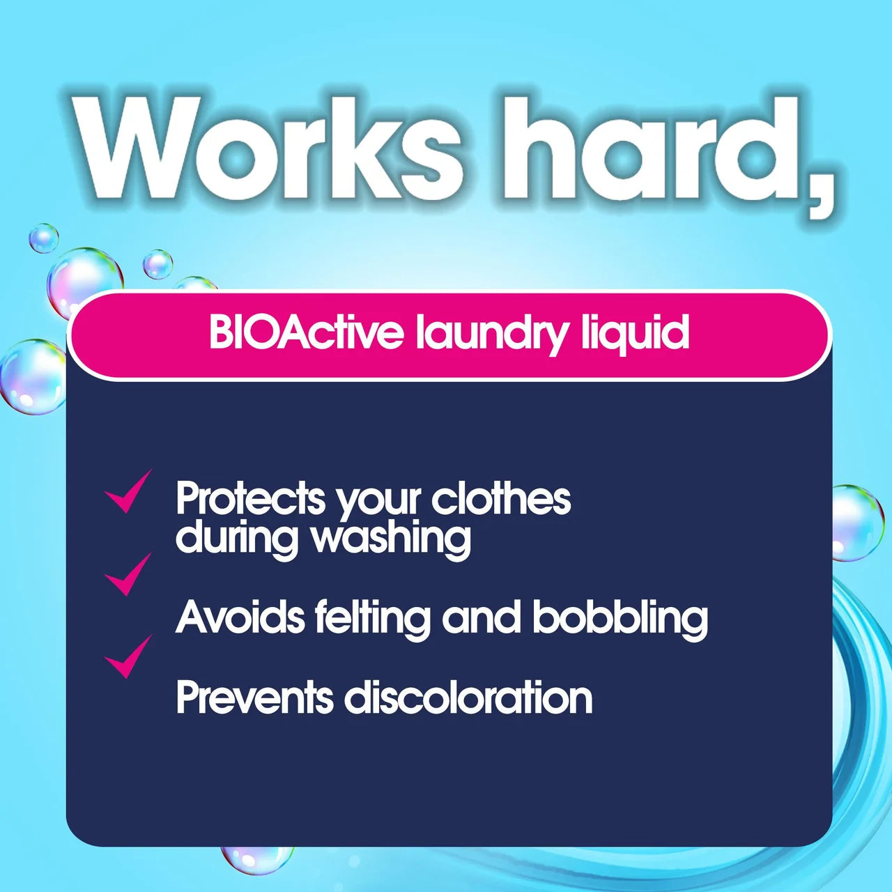 Ecozone BIOActive laundry cleaner for delicates 1L