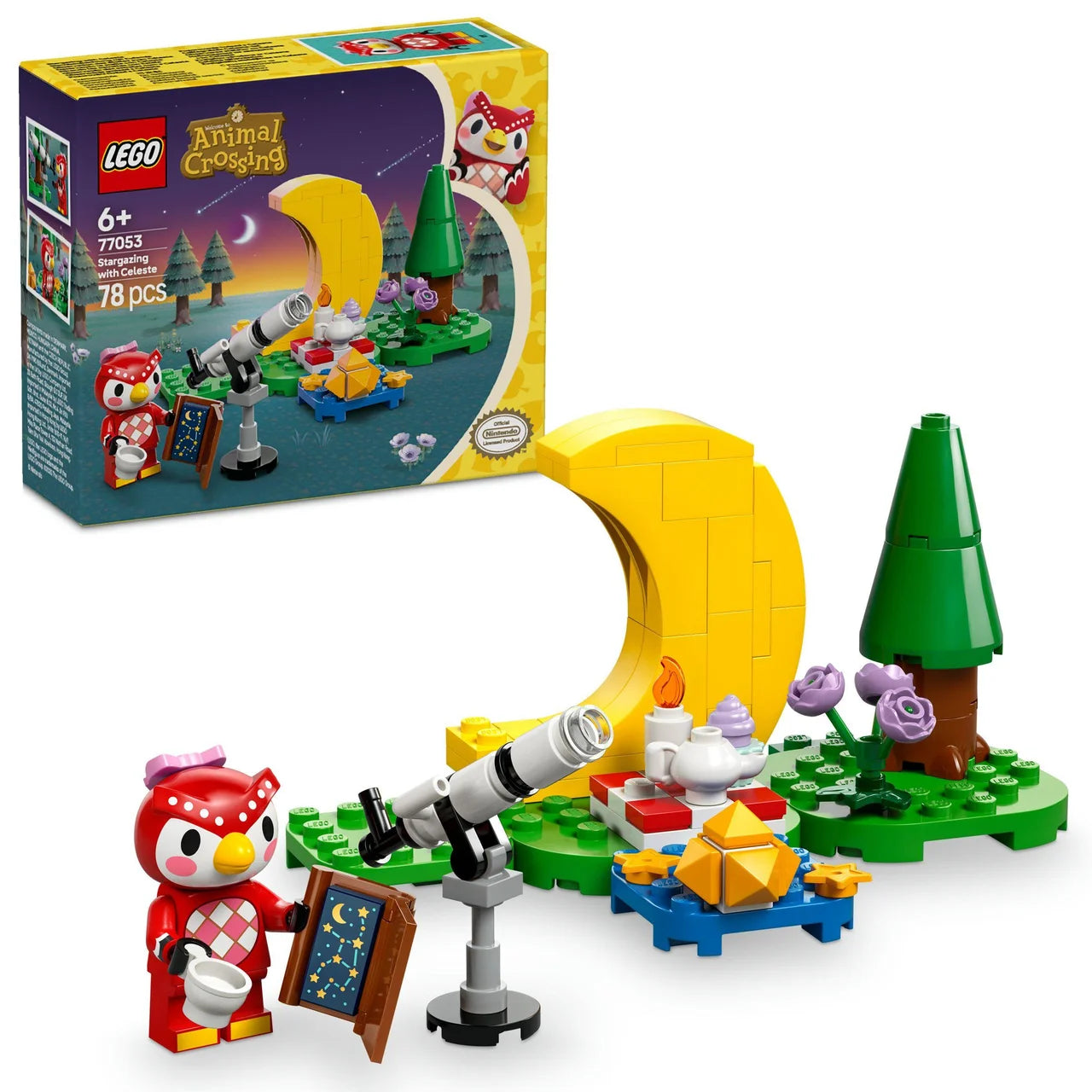 LEGO Animal Crossing Stargazing with Celeste 77053 6+
