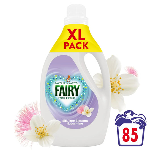 Fairy Fabric Softener Silk Tree Blossom & Jasmine, 85 Wash 2.635L