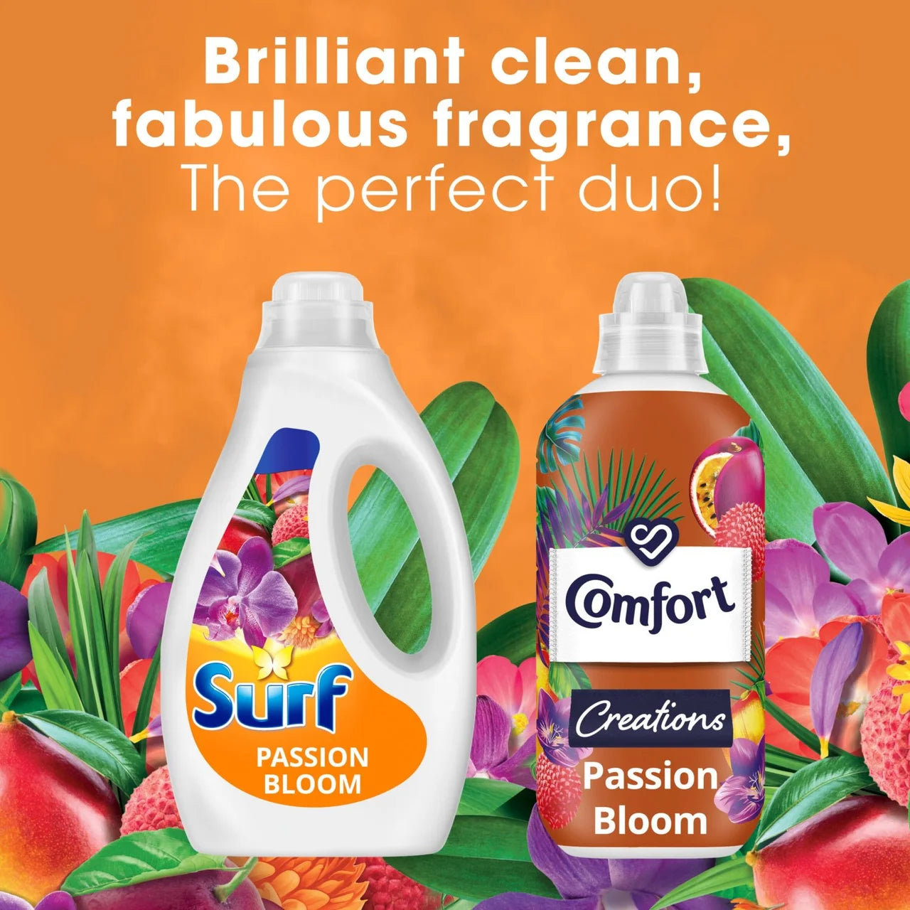 Surf Passion Bloom Liquid Laundry Washing Detergent 35 Washes 945ml