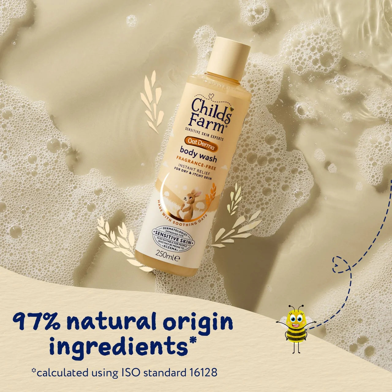 Childs Farm OatDerma Body Wash Fragrance-Free 250ml
