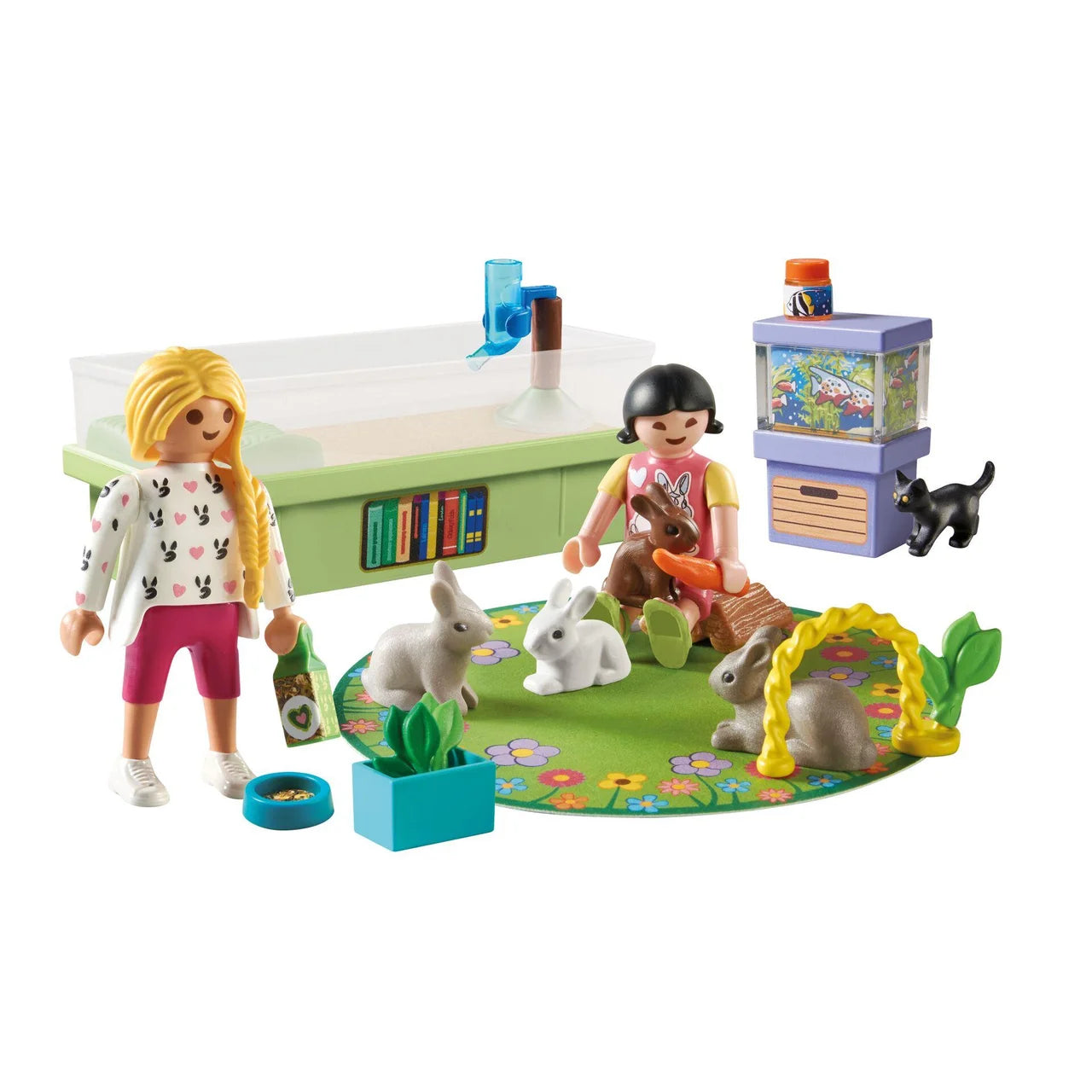 Playmobil 71753 My Life Family with Rabbits Starter Pack