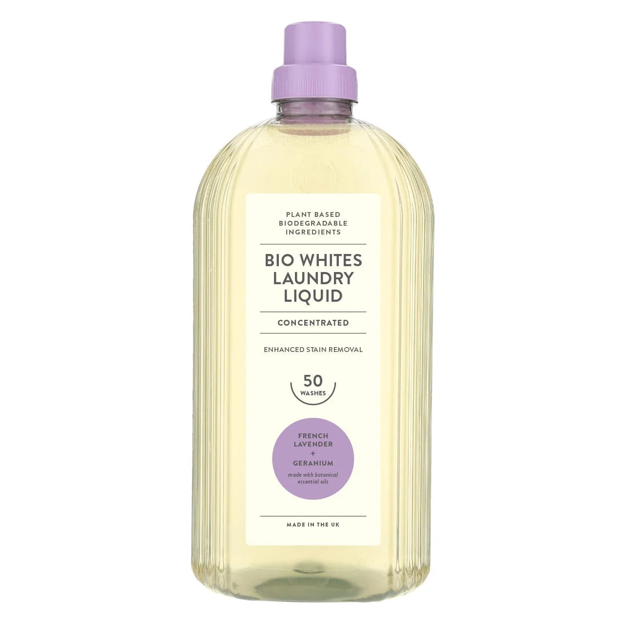 M&S Bio Whites Laundry Liquid French Lavender & Geranium 50 Wash 1.5L