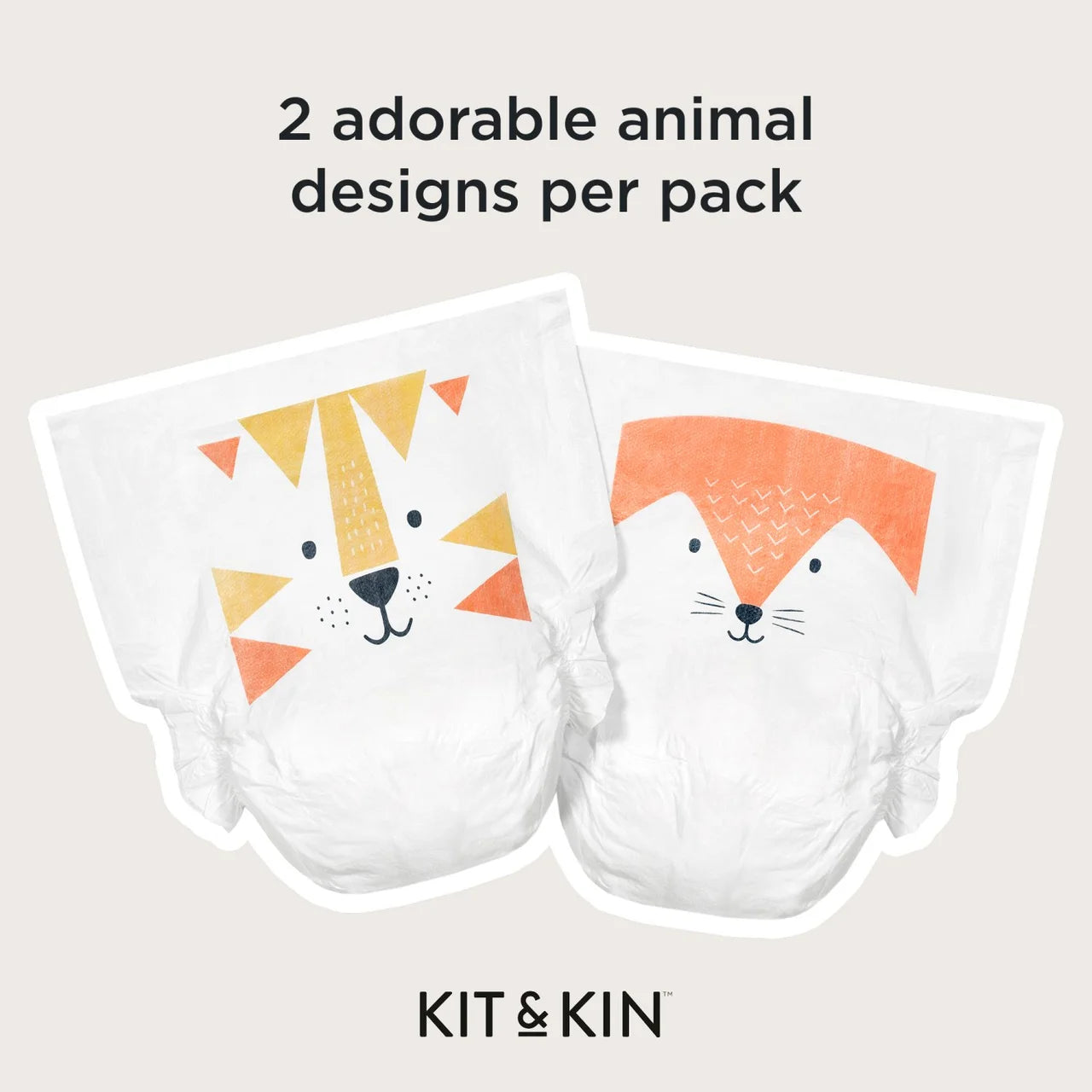 Kit & Kin Hypoallergenic Nappies Size 4 (9-14kg) 32 per pack
