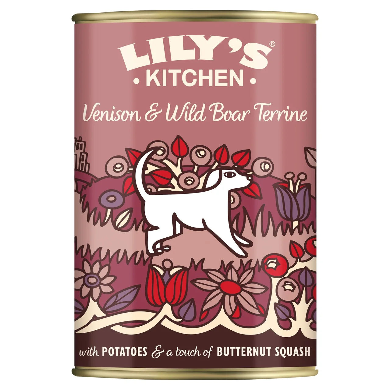 Lily's Kitchen Venison & Wild Boar Terrine For Dogs 400g