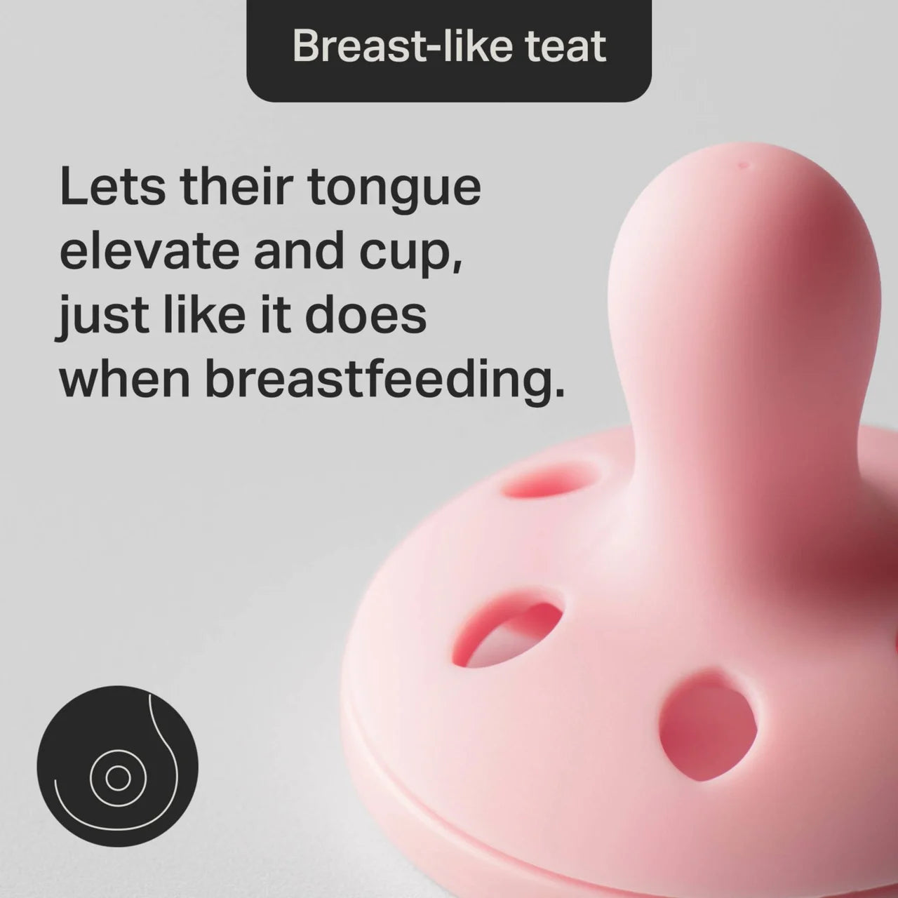 Tommee Tippee Breastlike Soothers 0-6m , 2 per pack