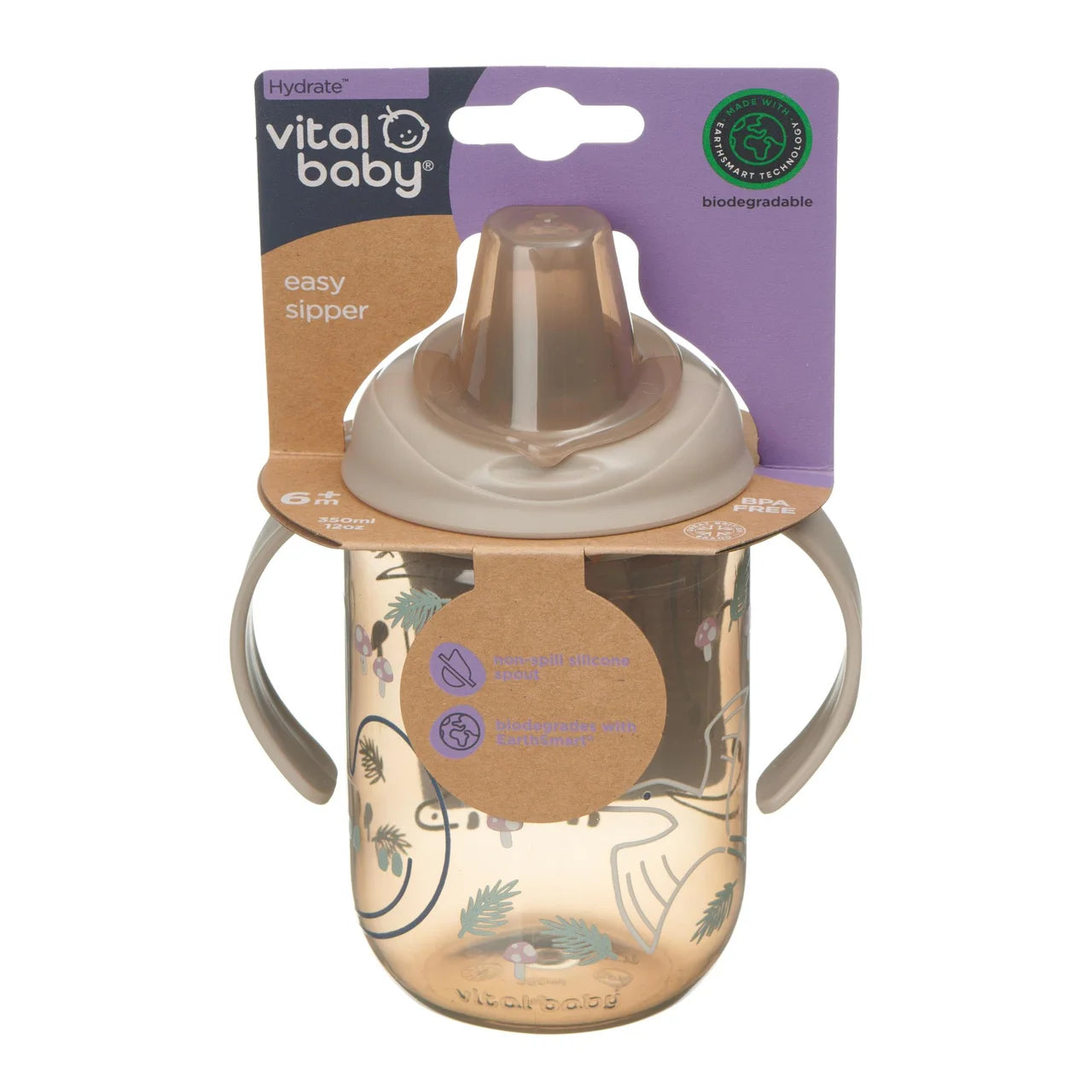 Vital Baby Hydrate Easy Sipper - natural stone