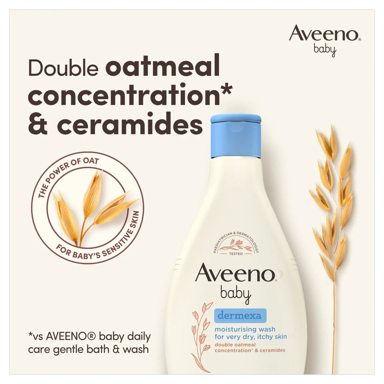 Aveeno Baby Dermexa Moisturising Wash 250ml