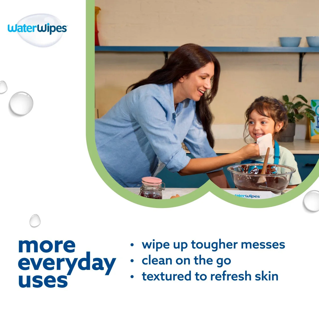 WaterWipes Baby Wipes Sensitive Weaning Plastic Free Wipes 60 Wipes