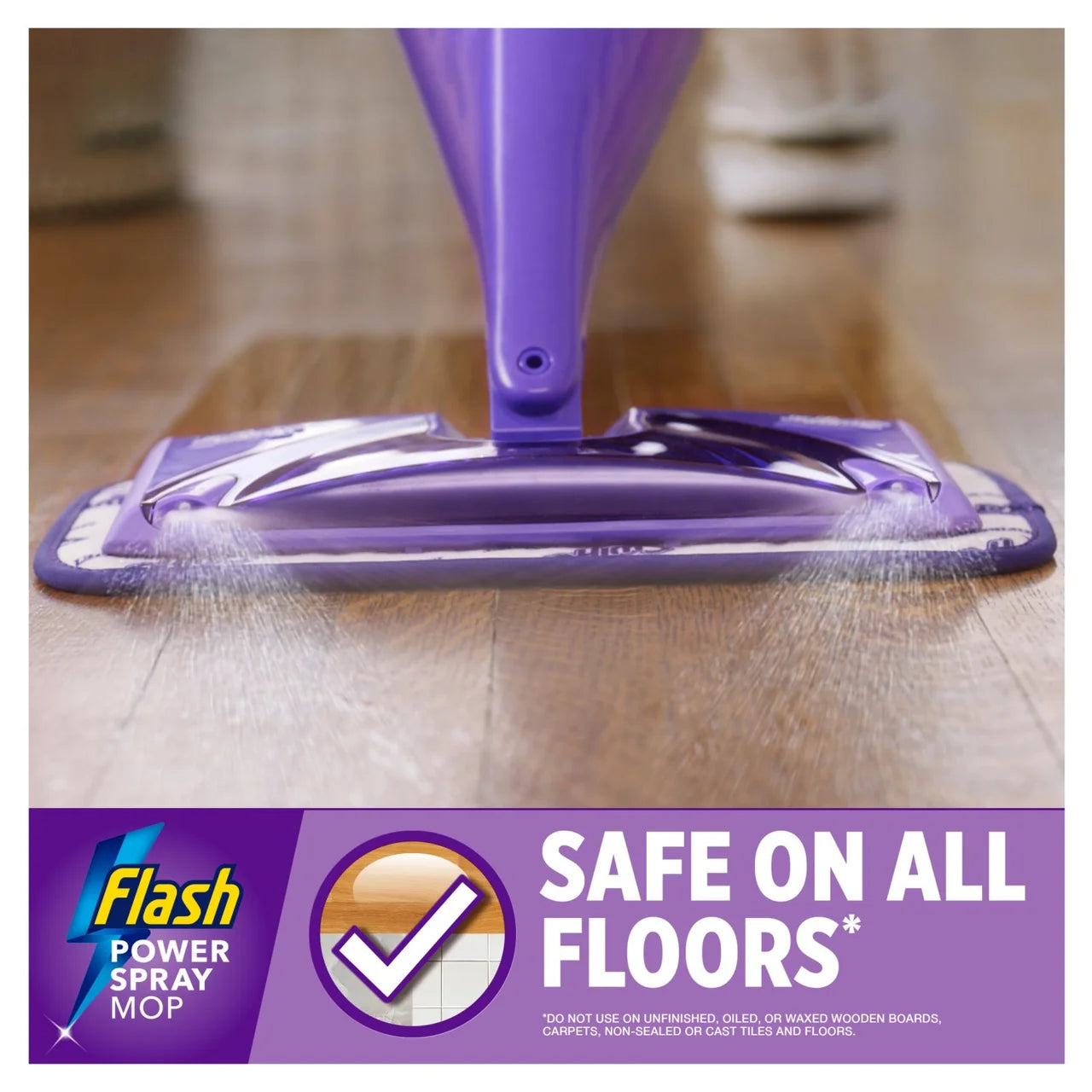 Flash Power Spray Mop 8 Disposable Pad Refills 8 per pack