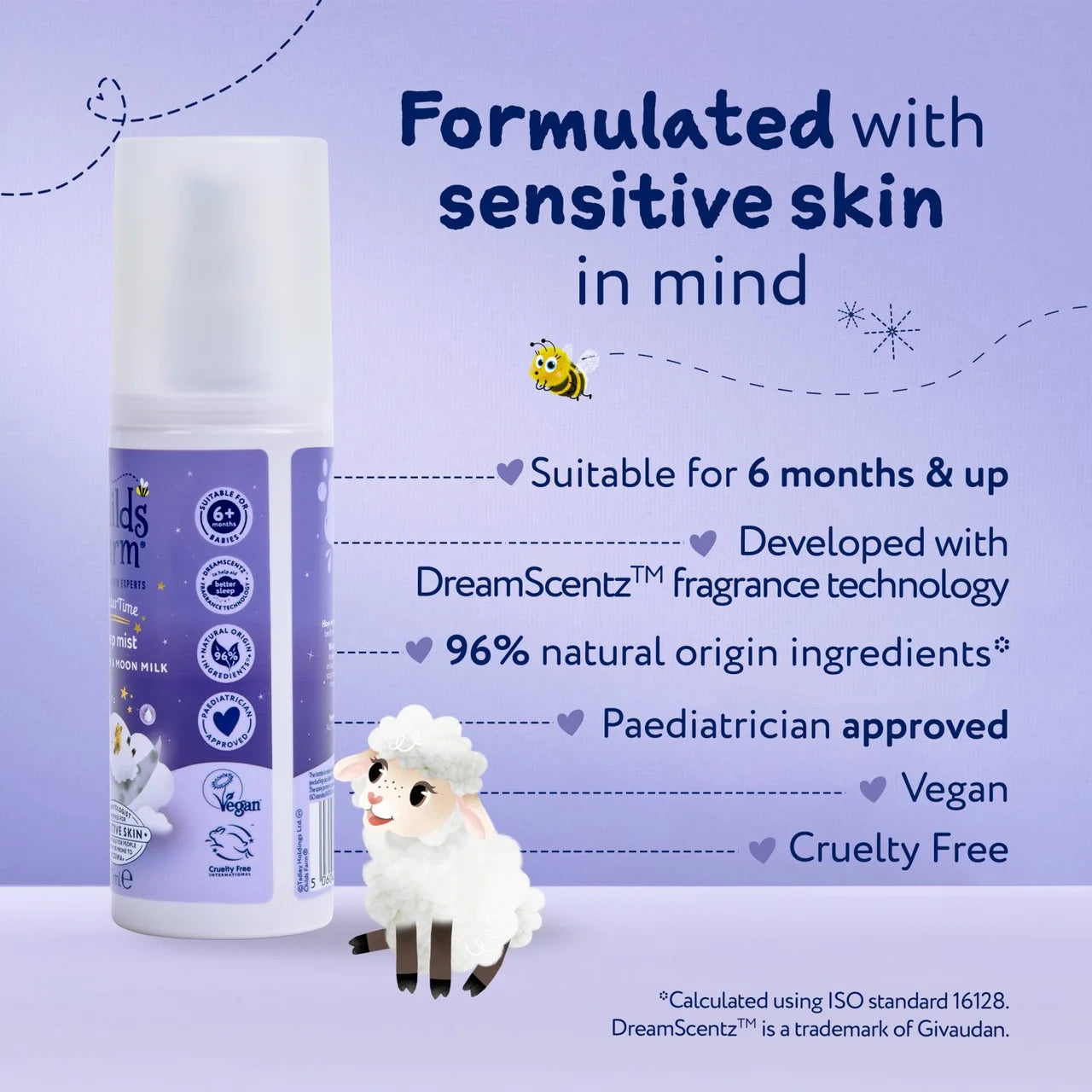 Childs Farm SlumberTime Sleep Mist, Lavender & Moon Milk 100ml