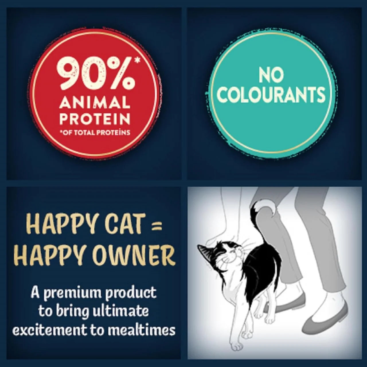 Felix Deliciously Sliced Fish Selection in Jelly Wet Cat Food 12 x 80g