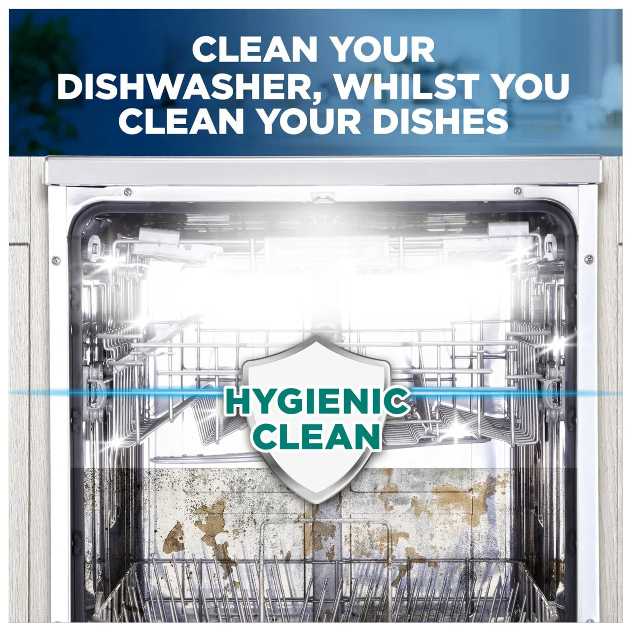 Finish In-Wash Dishwasher Machine Cleaner Tablets 3 per pack