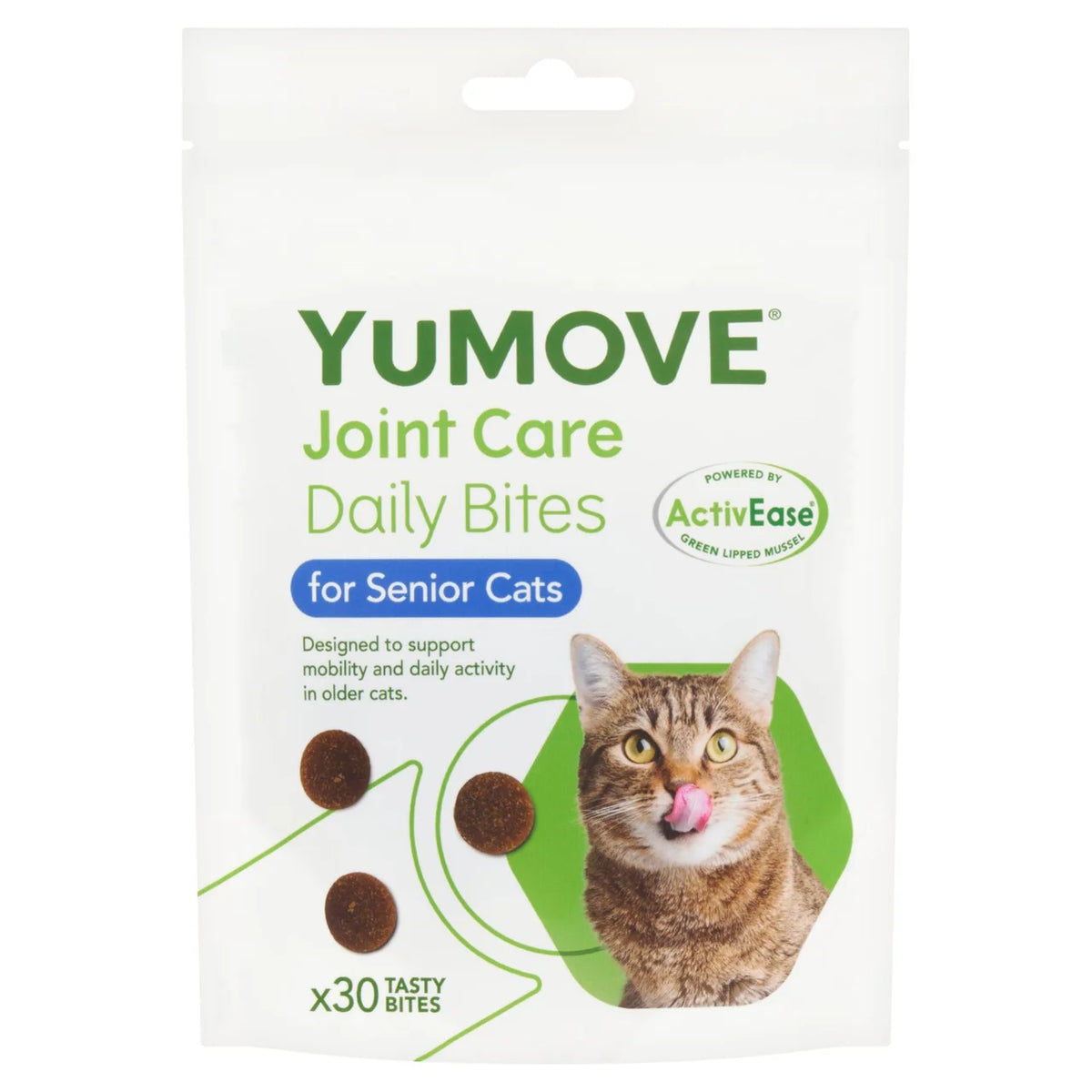 YuMOVE Joint Support Daily Bites for Senior Cats 30 per pack
