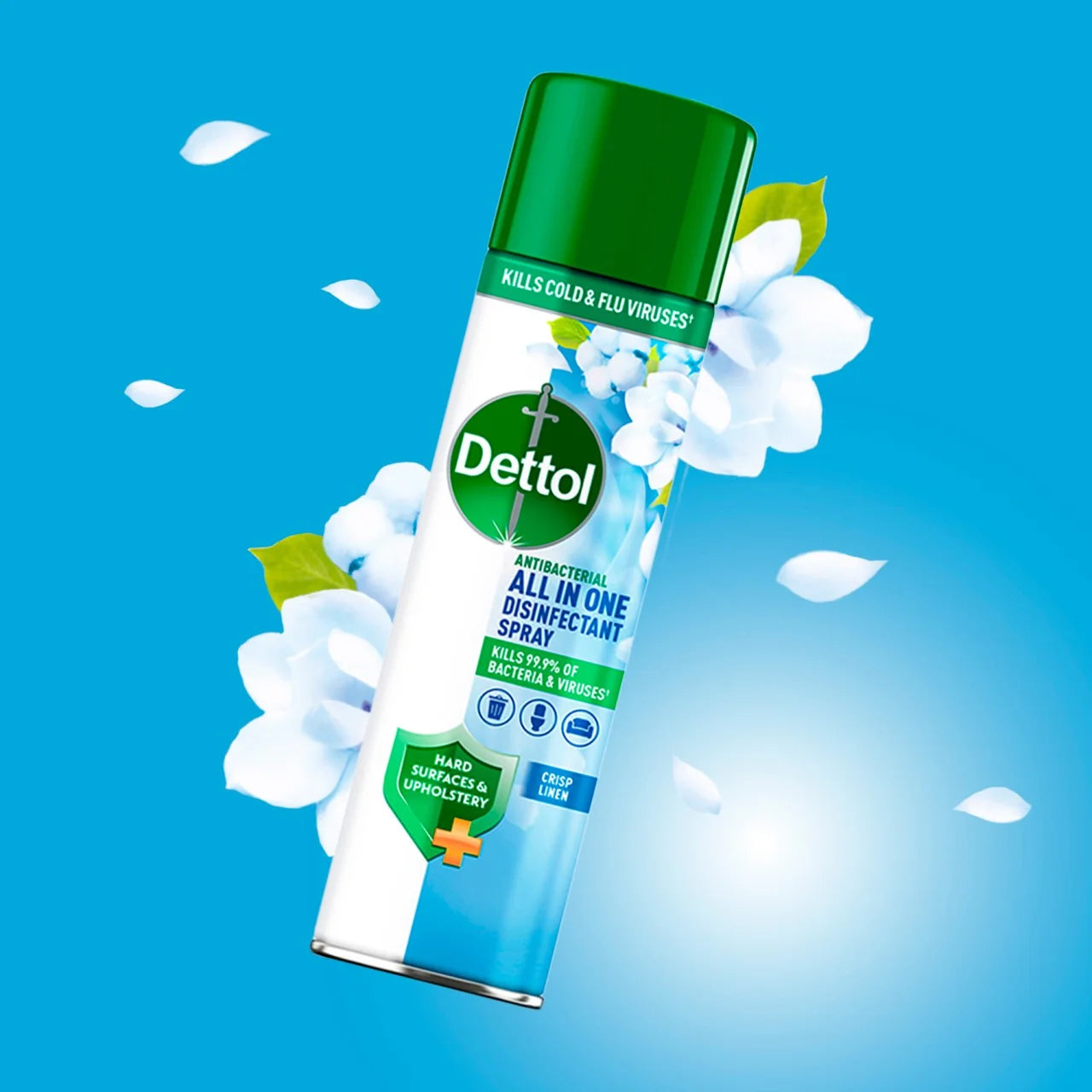 Dettol All-in-One Antibacterial Spray Crisp Linen 300ml