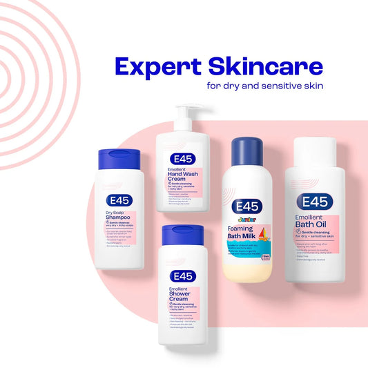 E45 Dermatological Junior Foaming Bubble Bath Milk - Baby & Kids Wash 500ml