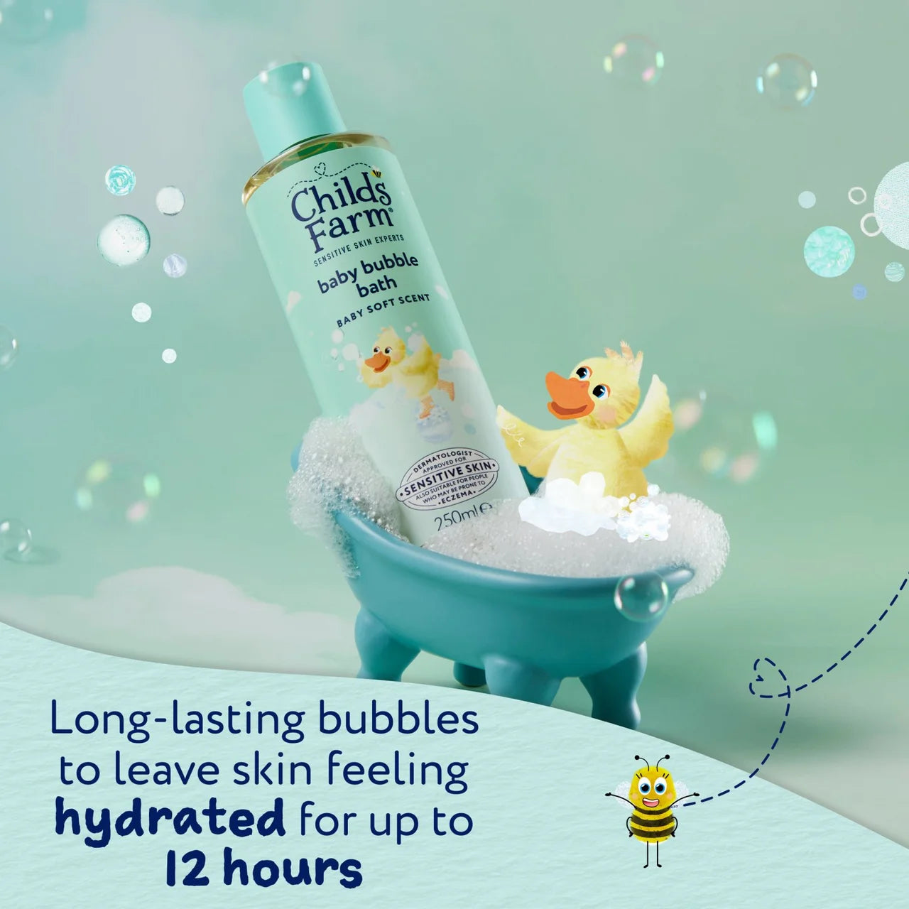 Childs Farm Baby Bubble Bath, Baby Soft Scent 250ml